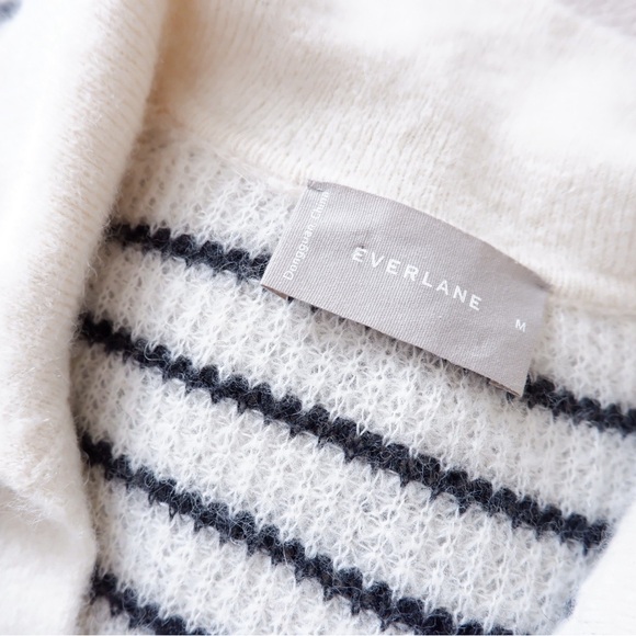 SOLD- EVERLANE Alpaca Knit Polo Sweater - Picture 7 of 8